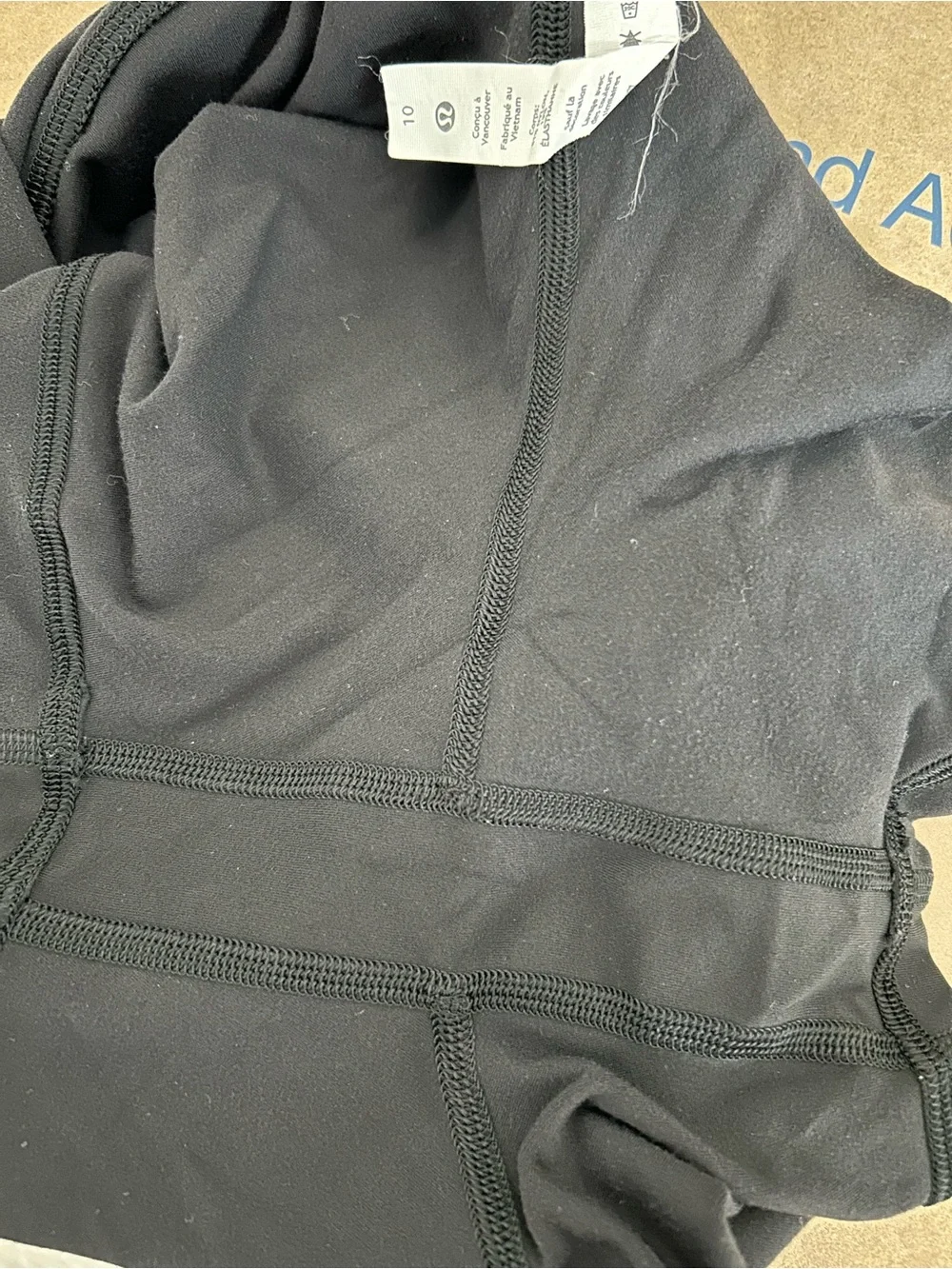 lululemon athletica Black align high rise shorts 4 inch inseam LIKE NEW yoga